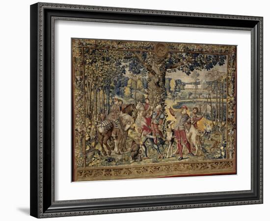 Les Chasses de Maximilien dites "Belles chasses de Guise"-Orley Barend Van-Framed Giclee Print