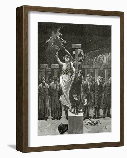 Les Châtiments, 19th Century-Emile Antoine Bayard-Framed Giclee Print