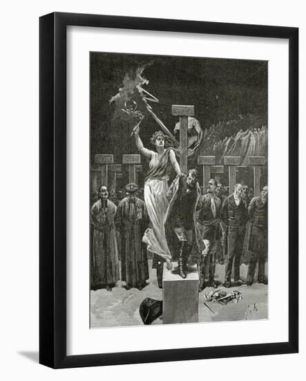 Les Châtiments, 19th Century-Emile Antoine Bayard-Framed Giclee Print