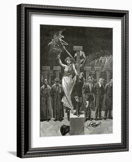 Les Châtiments, 19th Century-Emile Antoine Bayard-Framed Giclee Print