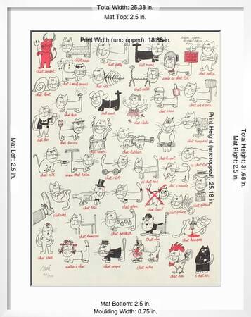 Les Chats Limited Edition Sine Art Com Les Chats Limited Edition Sine Art Com
