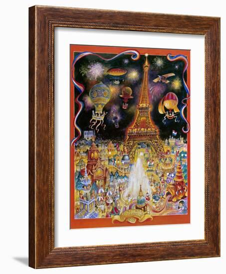 Les Chats-Bill Bell-Framed Giclee Print