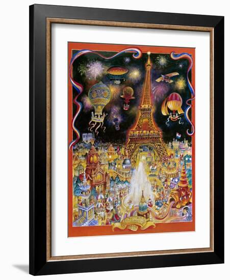 Les Chats-Bill Bell-Framed Giclee Print