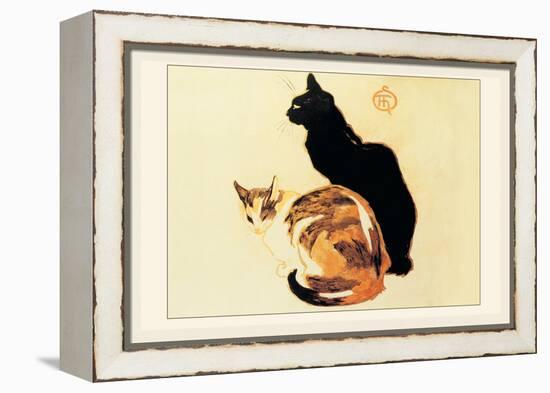 Les Chats-Théophile Alexandre Steinlen-Framed Stretched Canvas