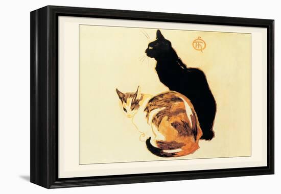 Les Chats-Théophile Alexandre Steinlen-Framed Stretched Canvas