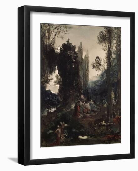 Les Chimères-Gustave Moreau-Framed Giclee Print