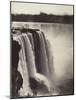 Les chutes du Niagara, au fond, vue de la ville-George Barker-Mounted Giclee Print