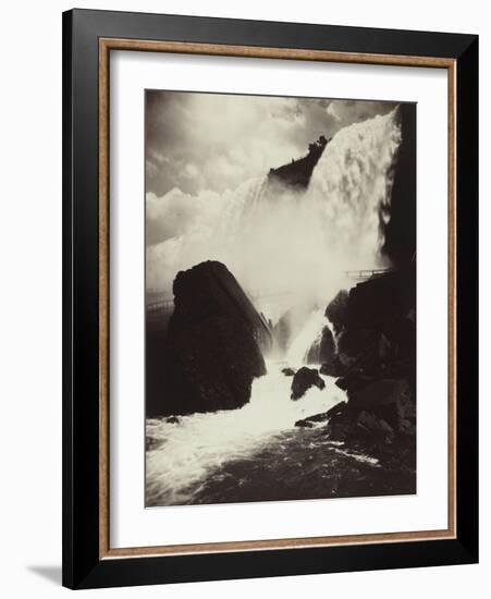 Les chutes du Niagara-George Barker-Framed Premium Giclee Print