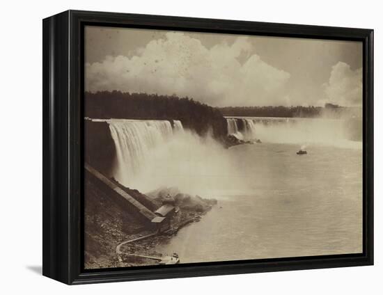 Les chutes du Niagara-George Barker-Framed Premier Image Canvas