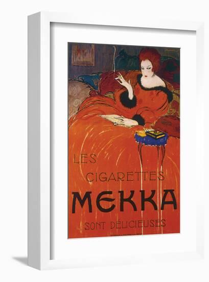 Les Cigarettes Mekka-Charles Loupot-Framed Premium Giclee Print