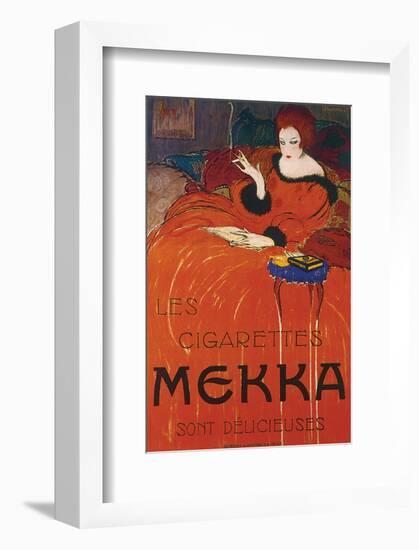 Les Cigarettes Mekka-Charles Loupot-Framed Art Print