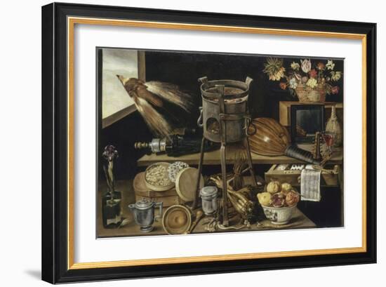 Les cinq sens et les quatre éléments-Jacques Linard-Framed Giclee Print