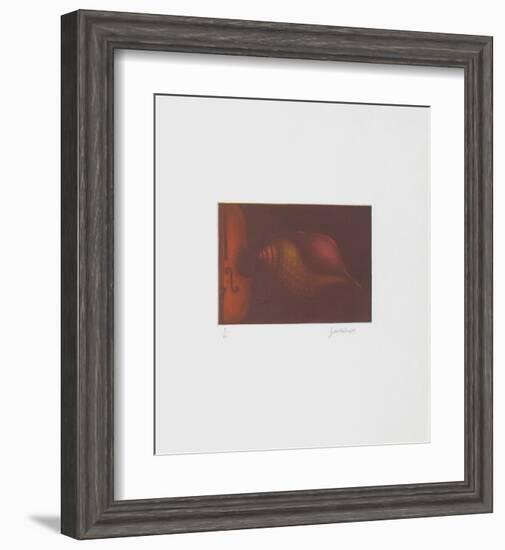 Les cinq sens : l'ouïe-Laurent Schkolnyk-Framed Limited Edition