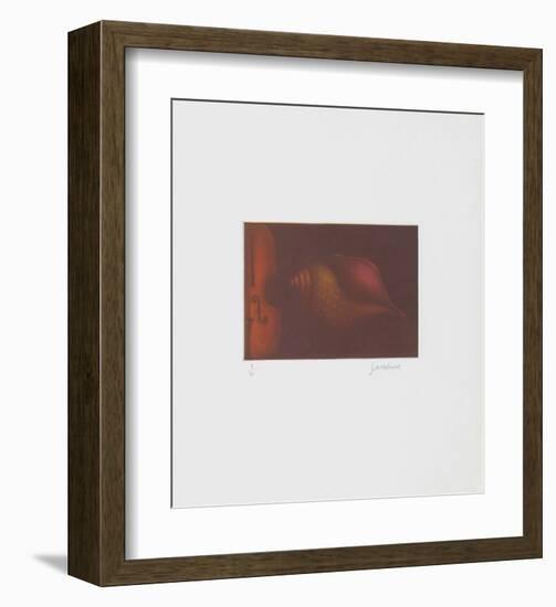 Les cinq sens : l'ouïe-Laurent Schkolnyk-Framed Limited Edition