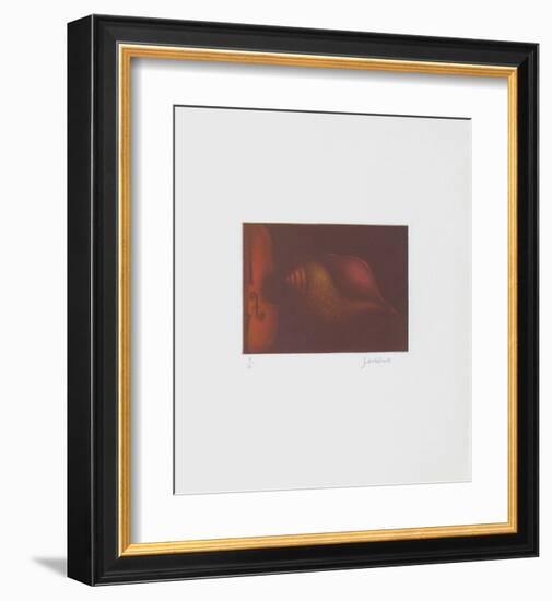 Les cinq sens : l'ouïe-Laurent Schkolnyk-Framed Limited Edition