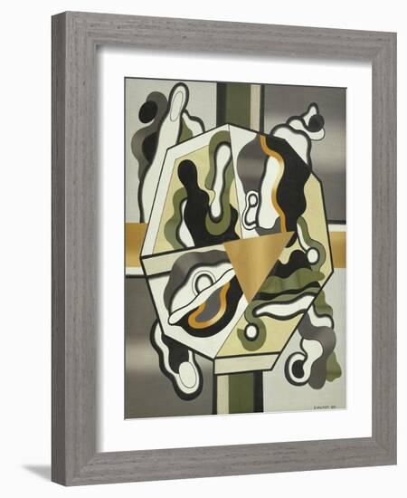 Les Cinq sens-Georges Valmier-Framed Giclee Print