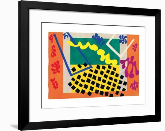 Les Codomas-Henri Matisse-Framed Art Print