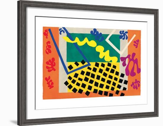 Les Codomas-Henri Matisse-Framed Art Print