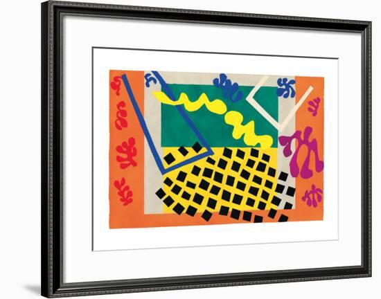 Les Codomas-Henri Matisse-Framed Art Print