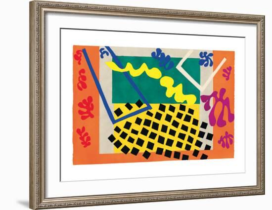 Les Codomas-Henri Matisse-Framed Art Print