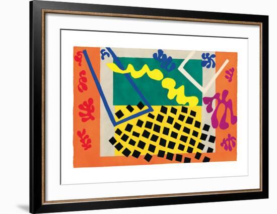 Les Codomas-Henri Matisse-Framed Art Print