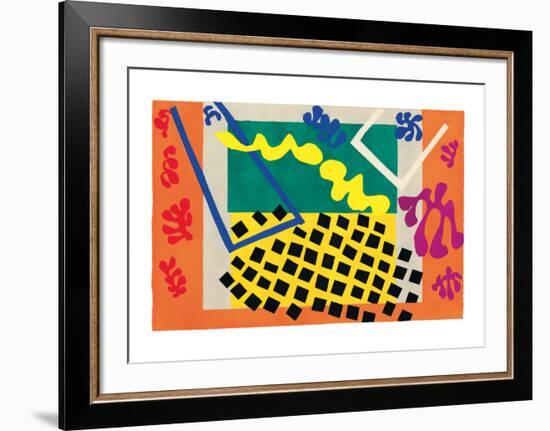 Les Codomas-Henri Matisse-Framed Art Print