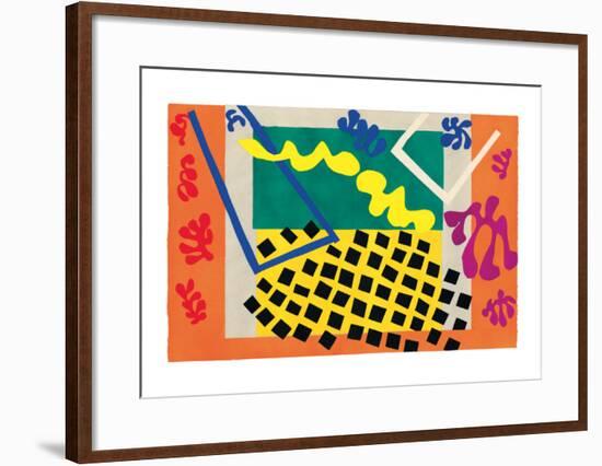 Les Codomas-Henri Matisse-Framed Art Print