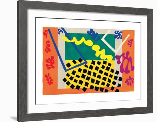 Les Codomas-Henri Matisse-Framed Art Print