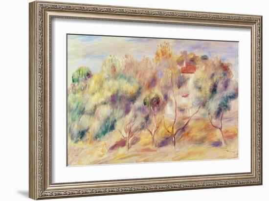 Les Colettes, Cagnes-Sur-Mer-Pierre-Auguste Renoir-Framed Giclee Print