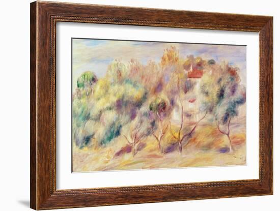 Les Colettes, Cagnes-Sur-Mer-Pierre-Auguste Renoir-Framed Giclee Print