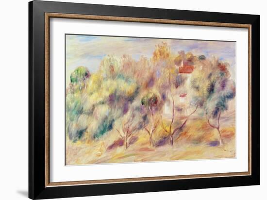 Les Colettes, Cagnes-Sur-Mer-Pierre-Auguste Renoir-Framed Giclee Print