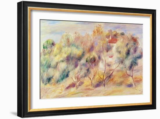 Les Colettes, Cagnes-Sur-Mer-Pierre-Auguste Renoir-Framed Giclee Print