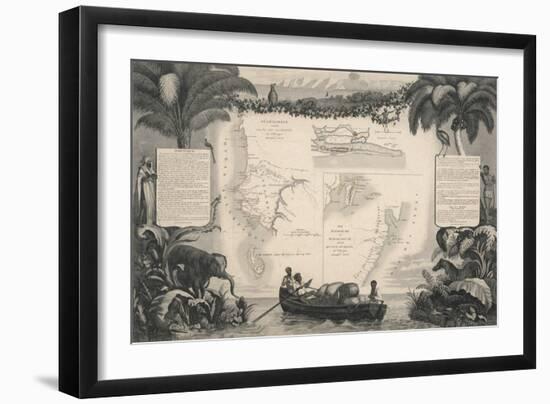 Les colonies françaises en Afrique-Laguillermie-Framed Giclee Print