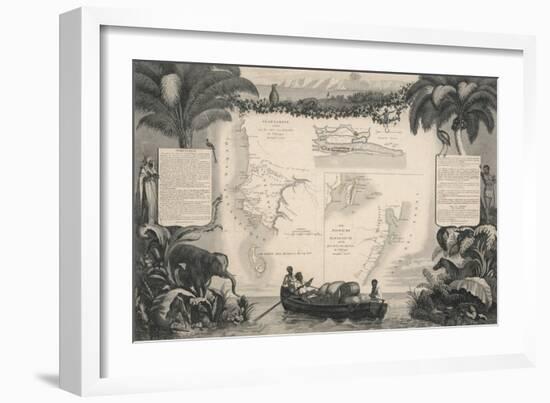 Les colonies françaises en Afrique-Laguillermie-Framed Giclee Print