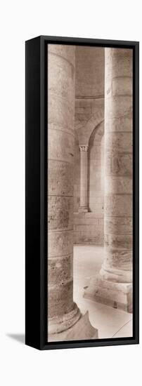 Les Colonnes II-Alan Blaustein-Framed Stretched Canvas