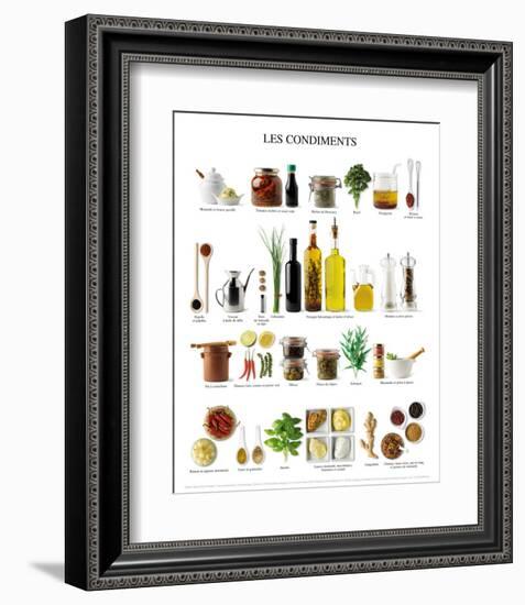 Les Condiments-null-Framed Art Print