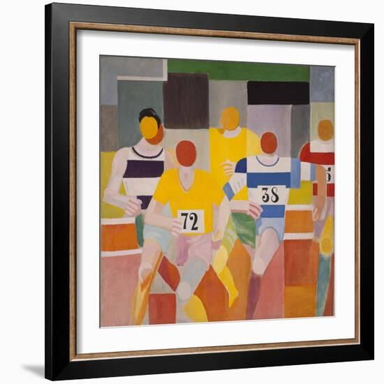 Les Coureurs, 1926-Robert Delaunay-Framed Giclee Print