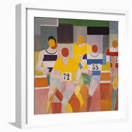 Les Coureurs, 1926-Robert Delaunay-Framed Giclee Print