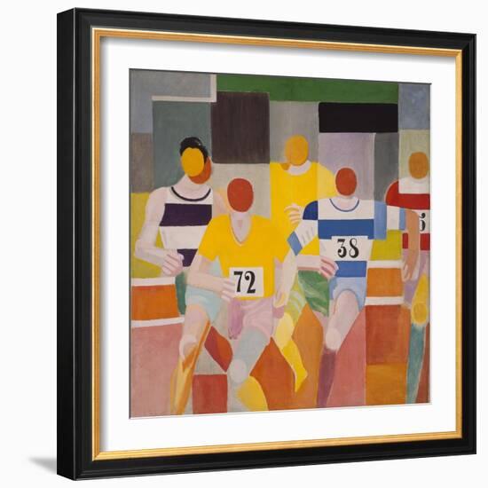 Les Coureurs, 1926-Robert Delaunay-Framed Giclee Print