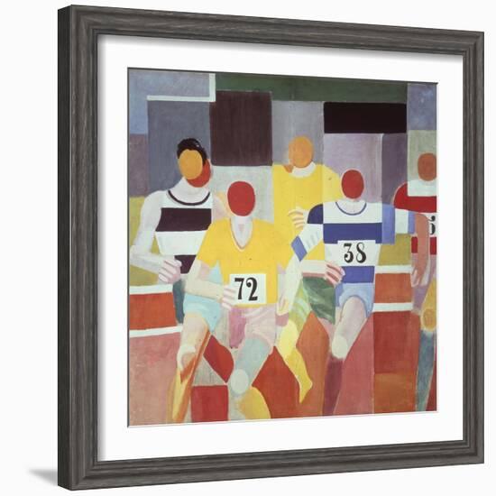 Les Coureurs (The Runners), 1925-26-Robert Delaunay-Framed Giclee Print