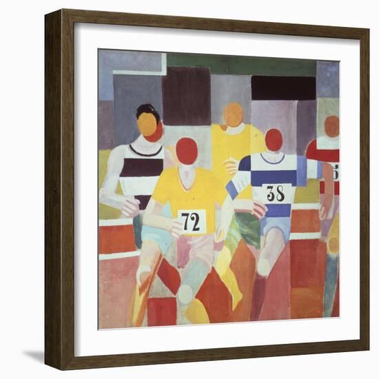 Les Coureurs (The Runners), 1925-26-Robert Delaunay-Framed Giclee Print