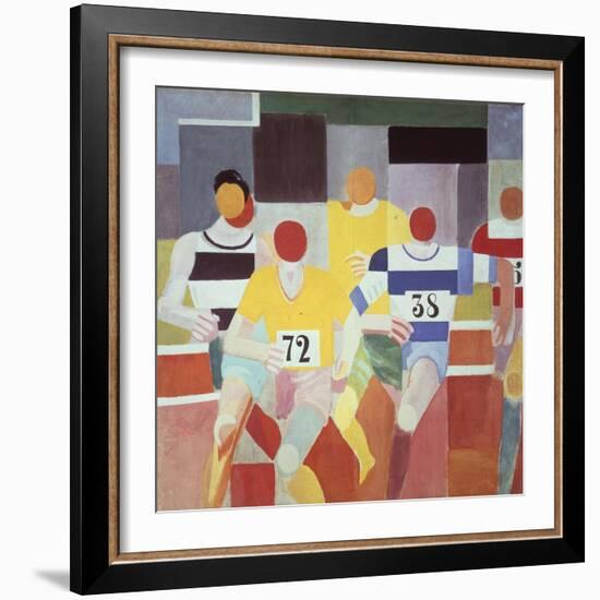 Les Coureurs (The Runners), 1925-26-Robert Delaunay-Framed Giclee Print