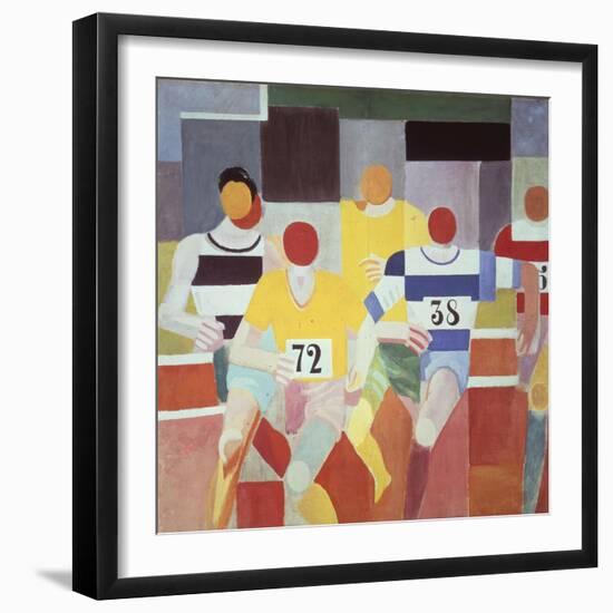 Les Coureurs (The Runners), 1925-26-Robert Delaunay-Framed Giclee Print