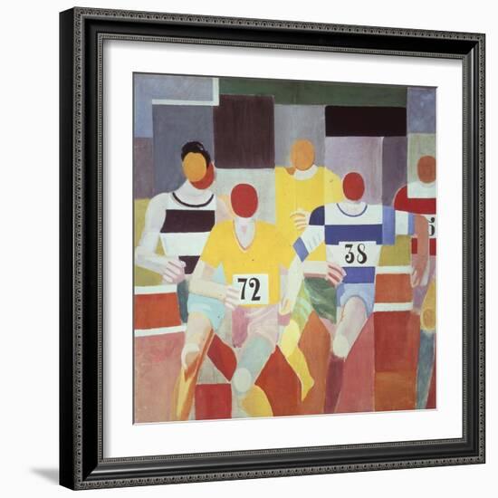 Les Coureurs (The Runners), 1925-26-Robert Delaunay-Framed Giclee Print