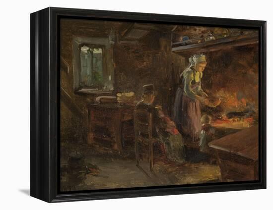 Les crêpes en Bretagne-Gabriel Thurner-Framed Premier Image Canvas