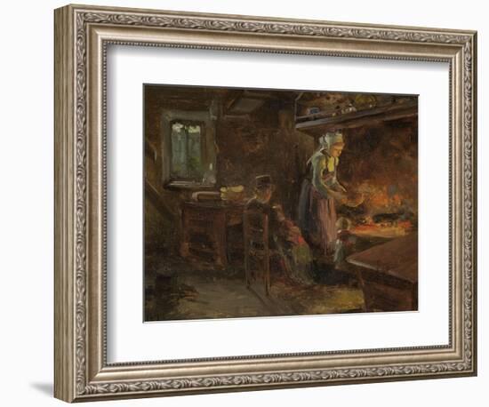 Les crêpes en Bretagne-Gabriel Thurner-Framed Giclee Print