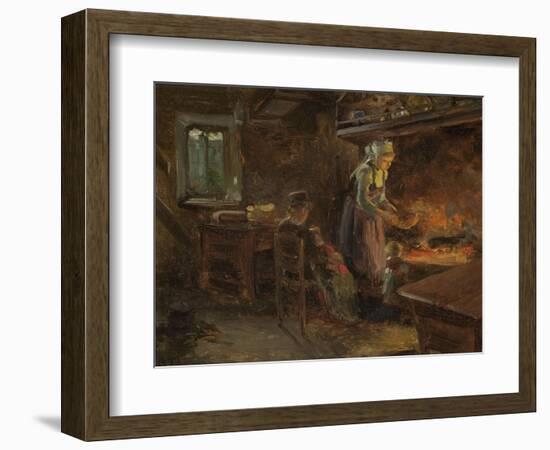 Les crêpes en Bretagne-Gabriel Thurner-Framed Giclee Print