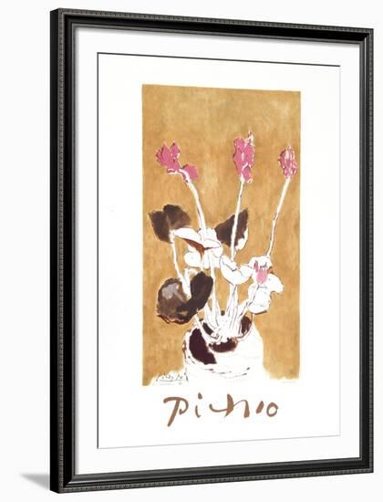 Les Cyclamens-Pablo Picasso-Framed Collectable Print