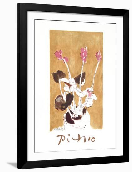 Les Cyclamens-Pablo Picasso-Framed Collectable Print