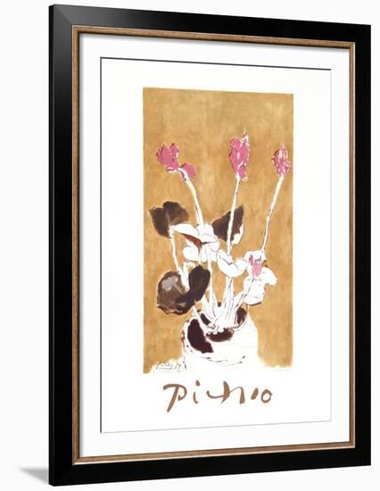 Les Cyclamens-Pablo Picasso-Framed Collectable Print